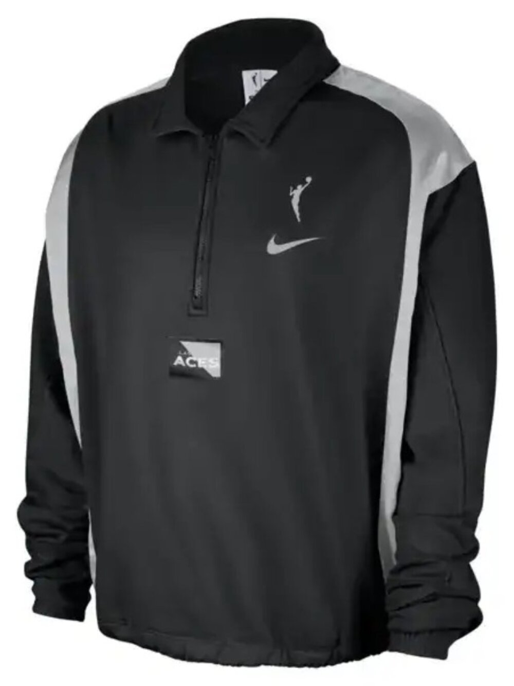 Nike Women’s WNBA Las Vegas Aces Basketball 1/4 Zip Performance Pullover, Size L